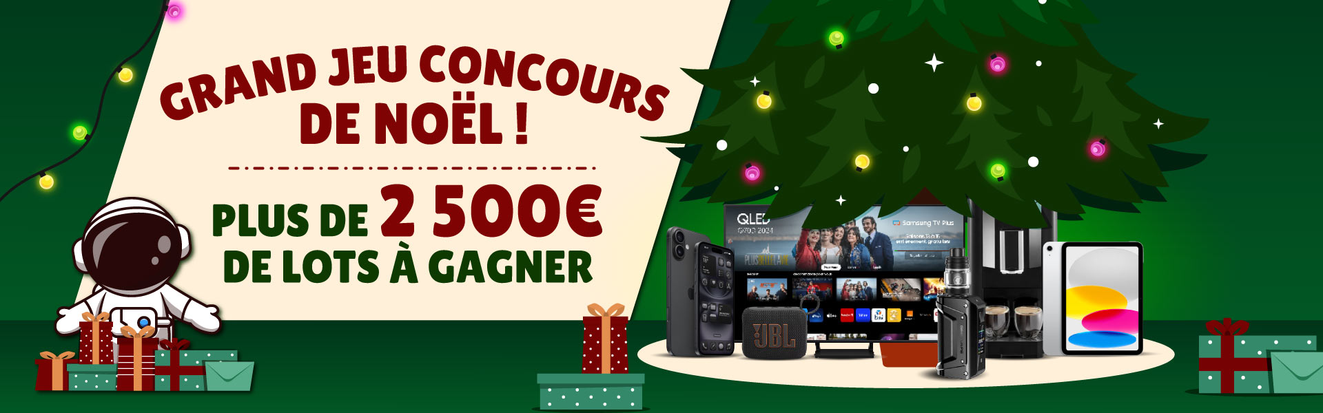 jeu concours de Noël
